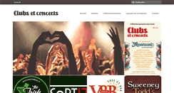 Desktop Screenshot of clubsetconcerts.com